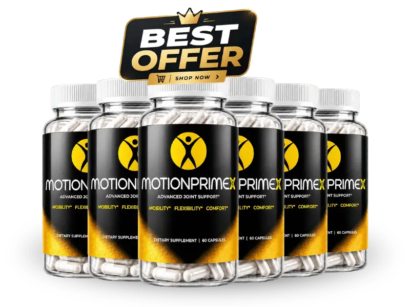 Order MotionPrimeX 6 Bottle 180-Day Clinical Protocol